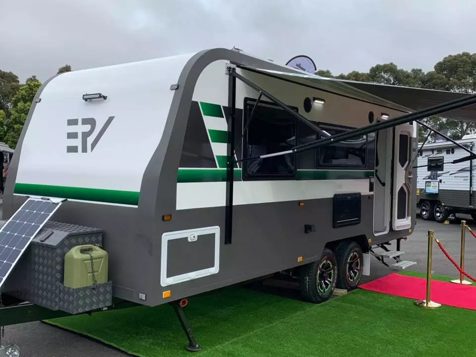 Retreat debuted the polished ERV at the Melbourne Leisurefest in October