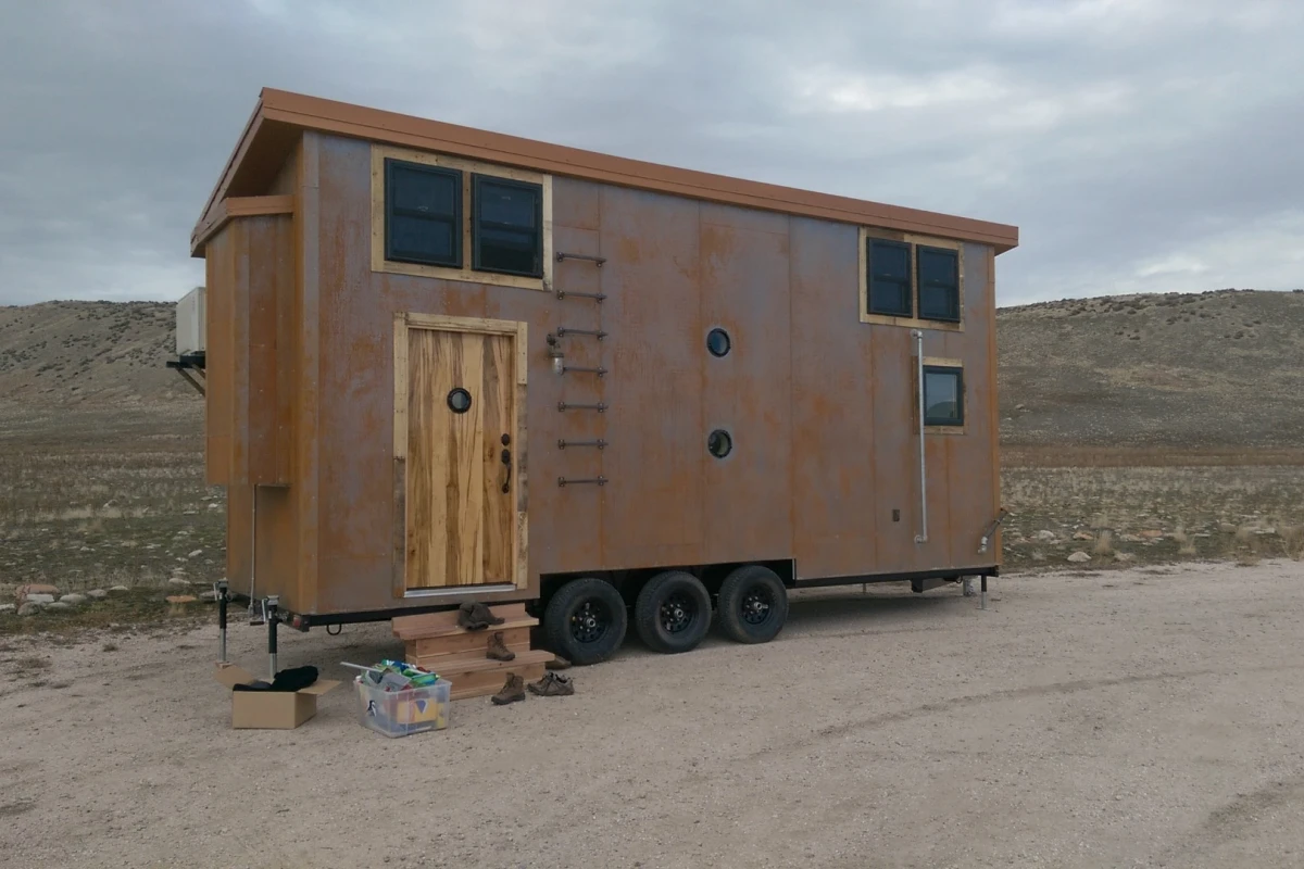 The recently-completed Steampunk Adventure Home, by Maximus Extreme Living Solutions (Photo: Maximus Extreme Living Solutions)