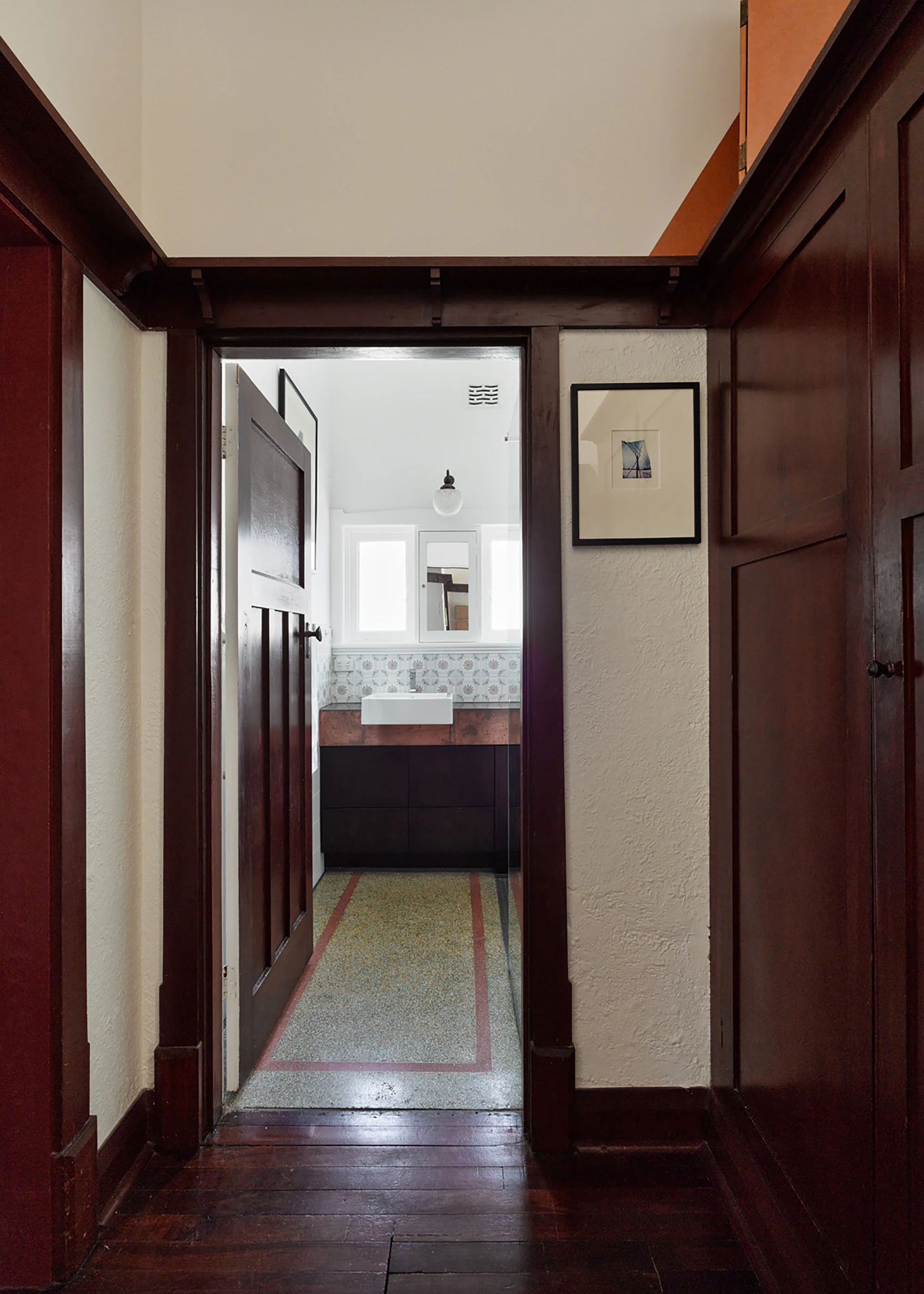 Windows were placed so as to maximize cross ventilation and winter heat gain (Photo: Peter Bennetts)