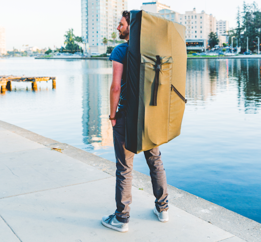 The Oru Inlet kayak adds some flexibility in transport