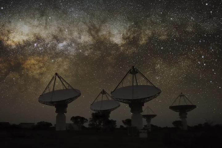 The Australian Square Kilometer Array Pathfinder (ASKAP) radio telescope is hunting down the sources of fast radio bursts