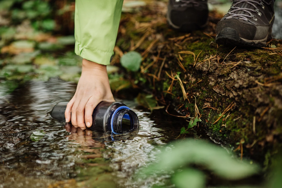 Among other potential applications, the powder could be used by backpackers collecting drinking water on the go