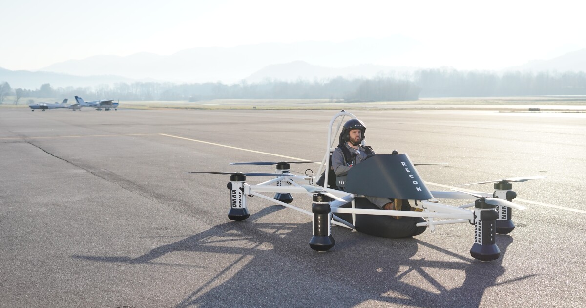 Ryse Recon buy 'n' fly eVTOL celebrates first manned flight Ryse Recon buy 'n' fly eVTOL celebrates first manned flight