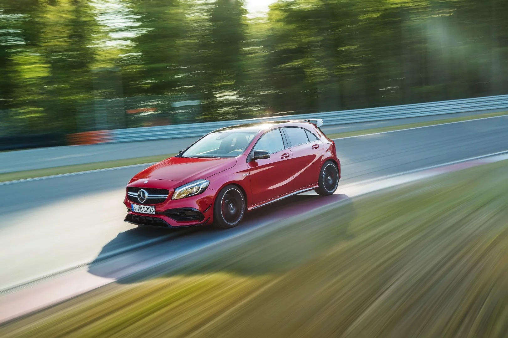 The A45 can be had with a mechanical locking front differential