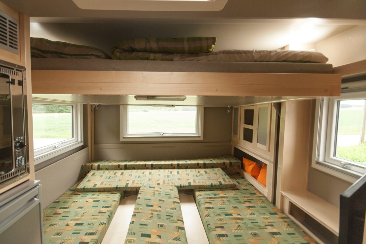 No need to make the bed in the morning, just raise it out of the way
