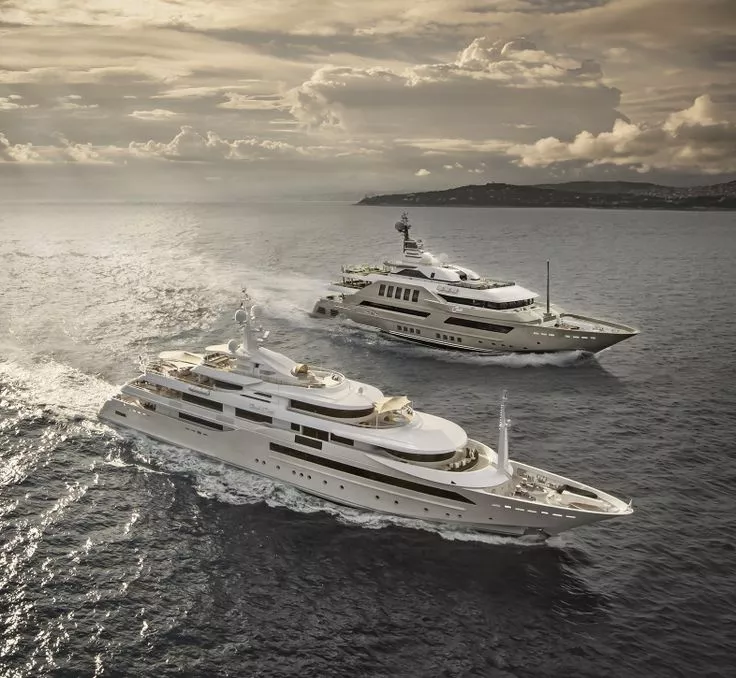 CRN Shipyard's Chopi Chopi was recently on display during the 2014 Monaco Yacht Show