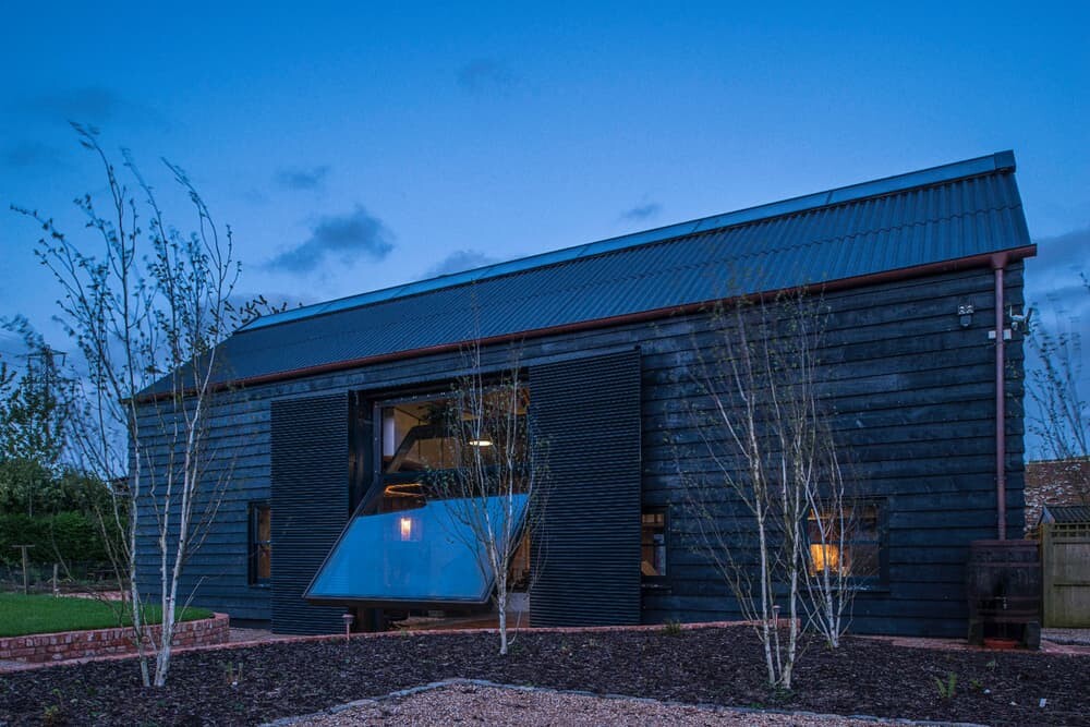 The strangely-named Ancient Party Barn is located within one of England's designated Areas of Outstanding Natural Beauty