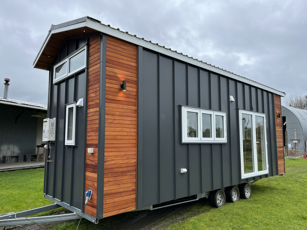 365-sq-ft tiny house provides a compact but comfortable life on wheels