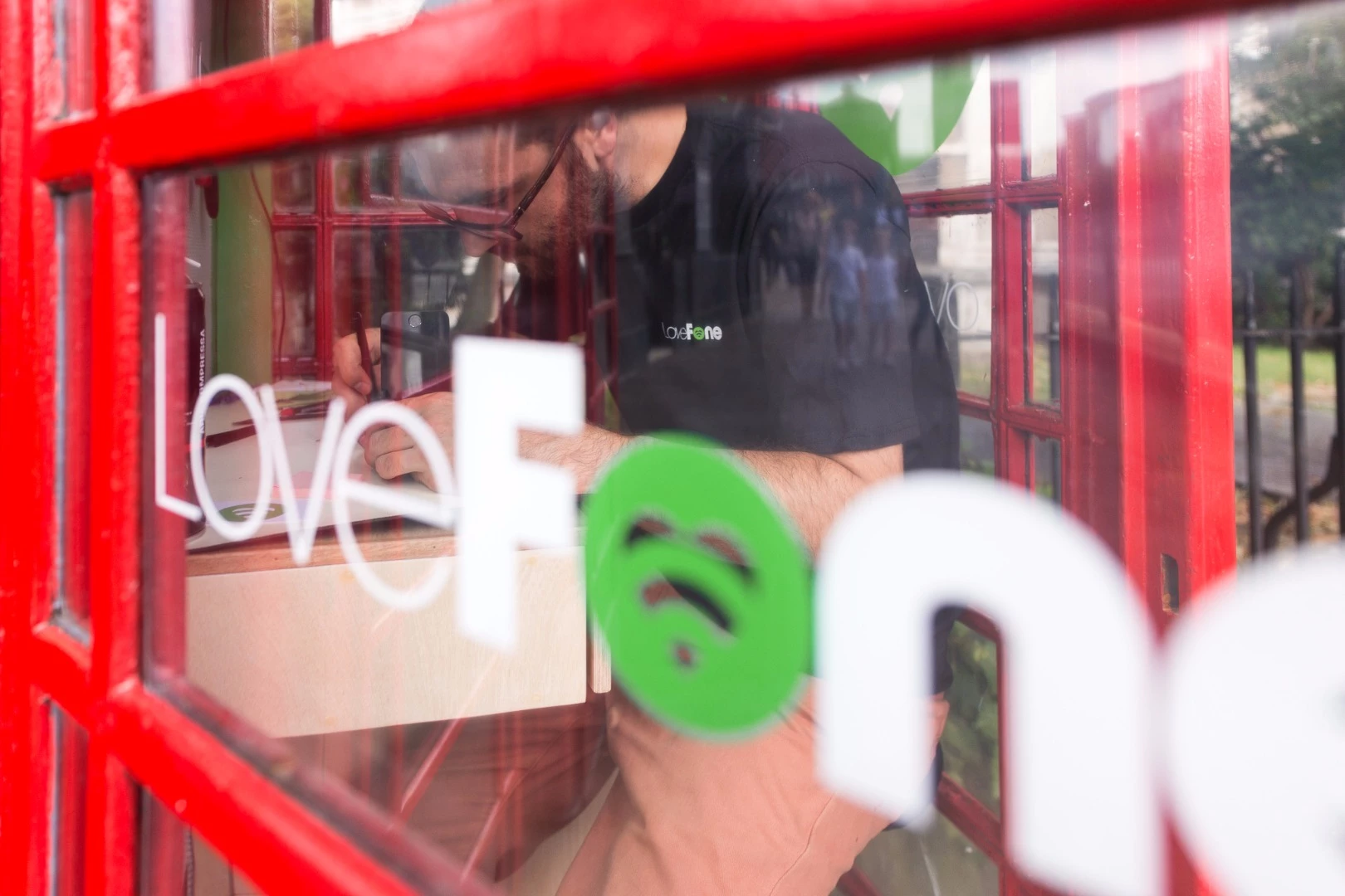 The listed nature of the phone boxes coupled with their unusual shape made designing the new interiors very challenging
