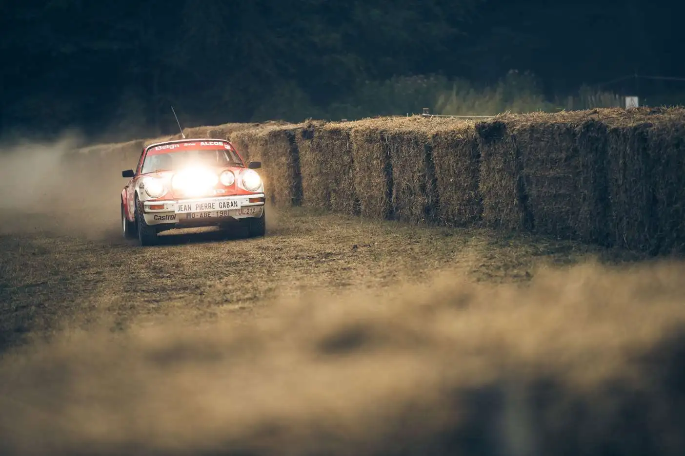 Action from the Goodwood Festival of Speed Forest Rally Stage