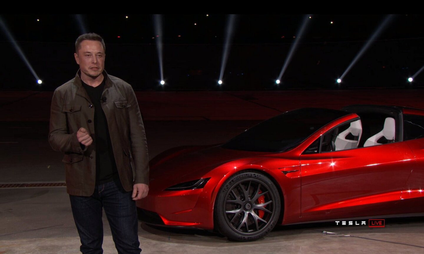 Tesla Reveals Insanely Fast Next Gen Roadster