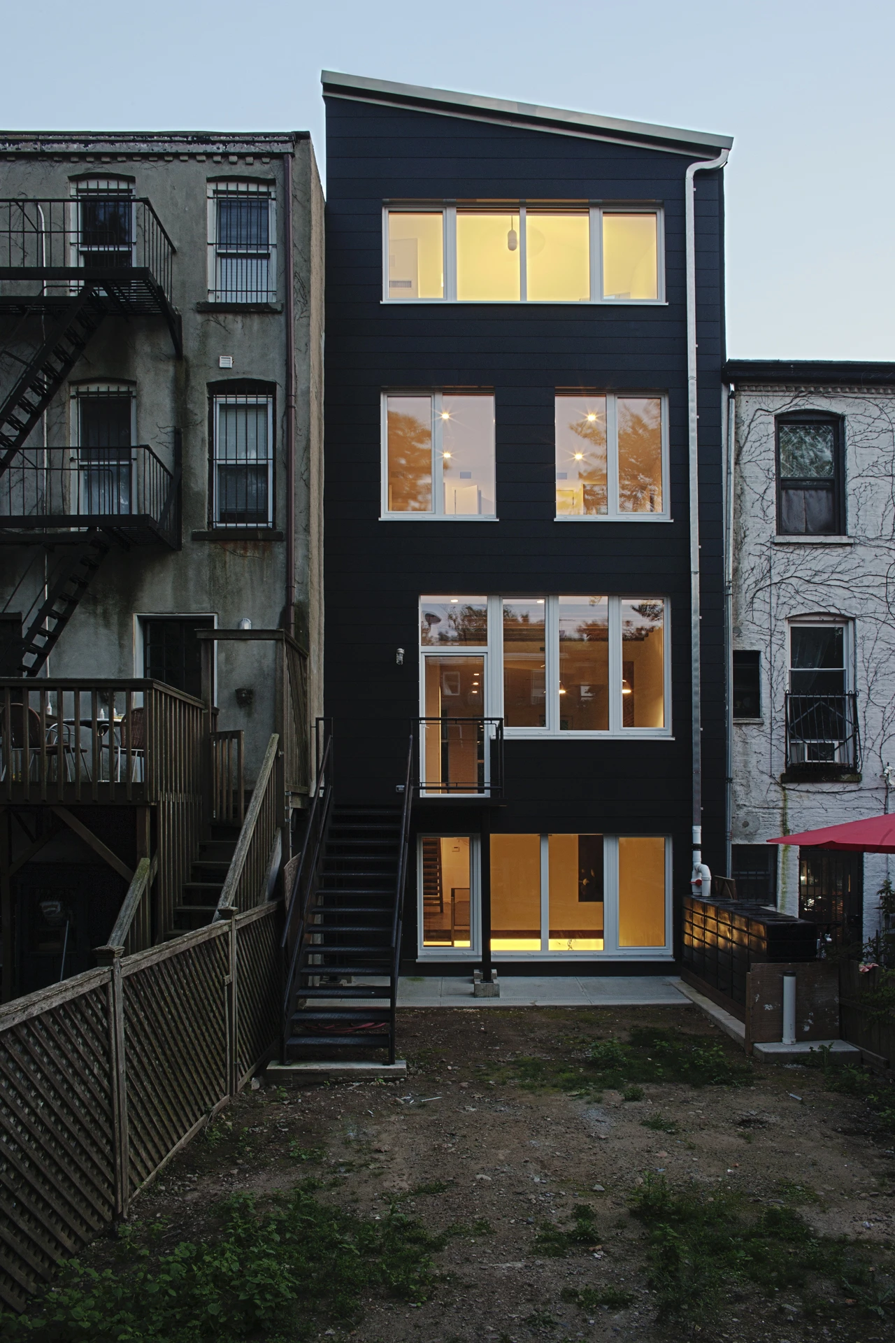 Tighthouse is a refit of an existing NYC row house (Photo: Hai Zhang)