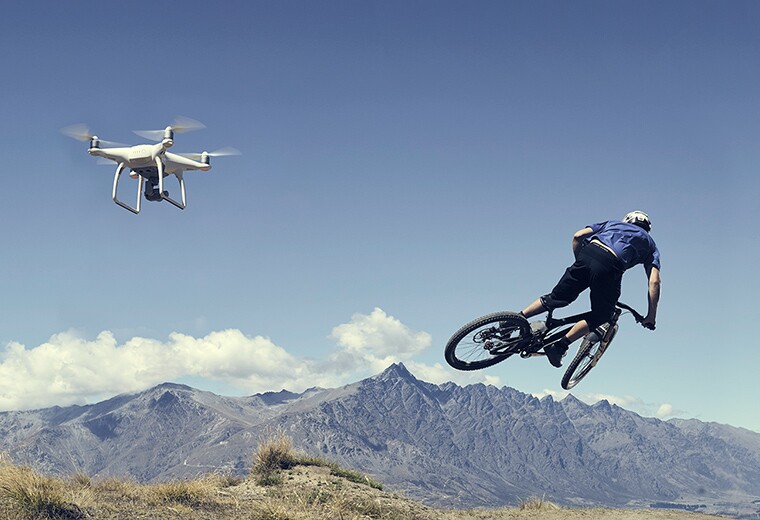 DJI Phantom 4: Sport mode adds extra agility and speed