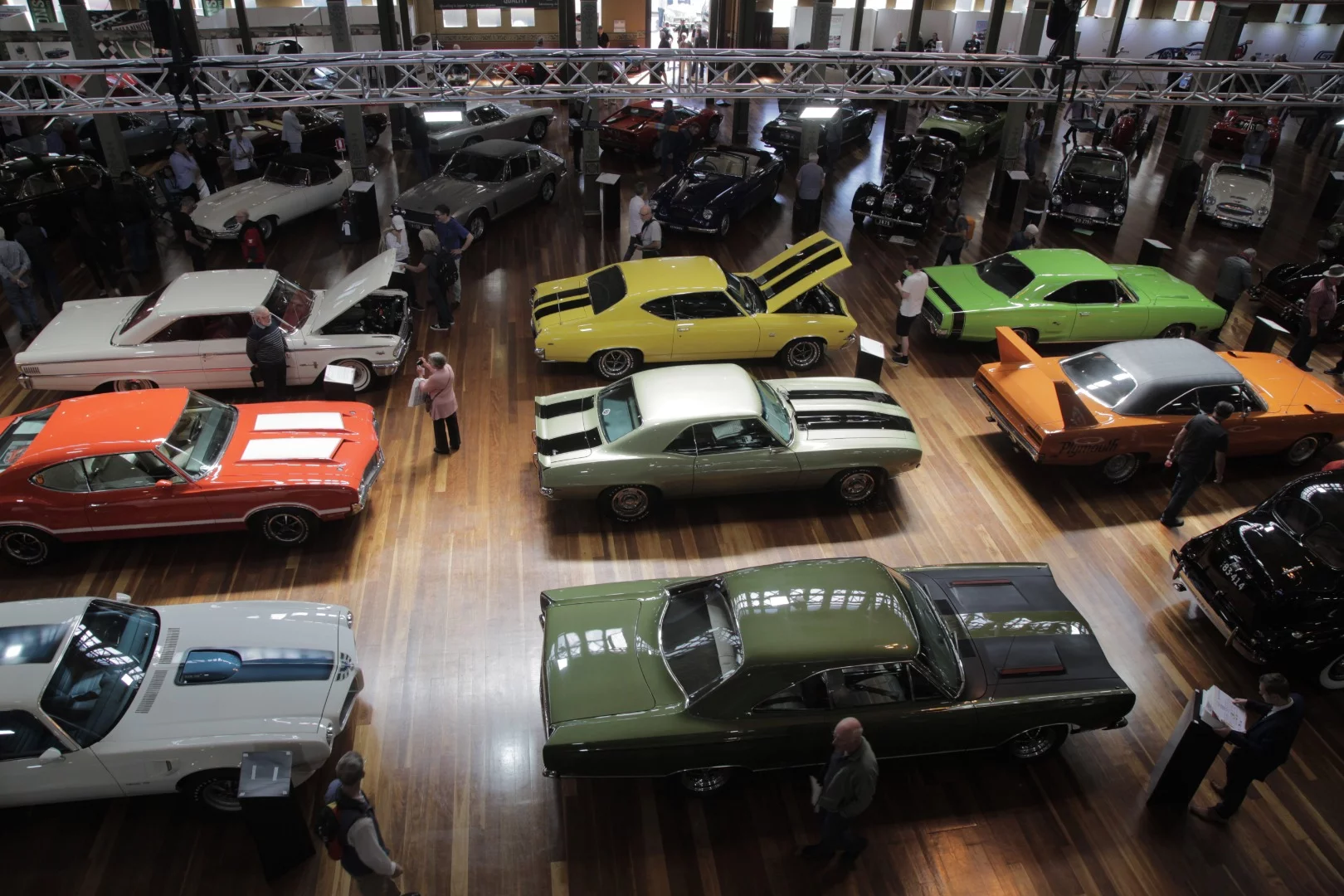 The last days of the American muscle car display was one of the many highlights of Motorclassica 2018.