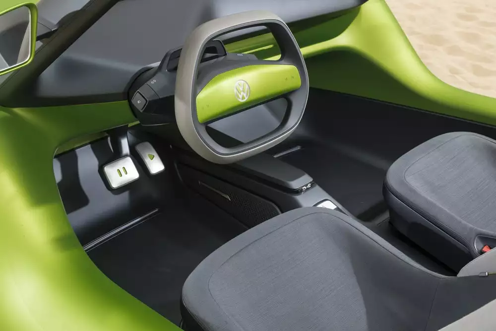 A peek inside the VW ID. Buggy