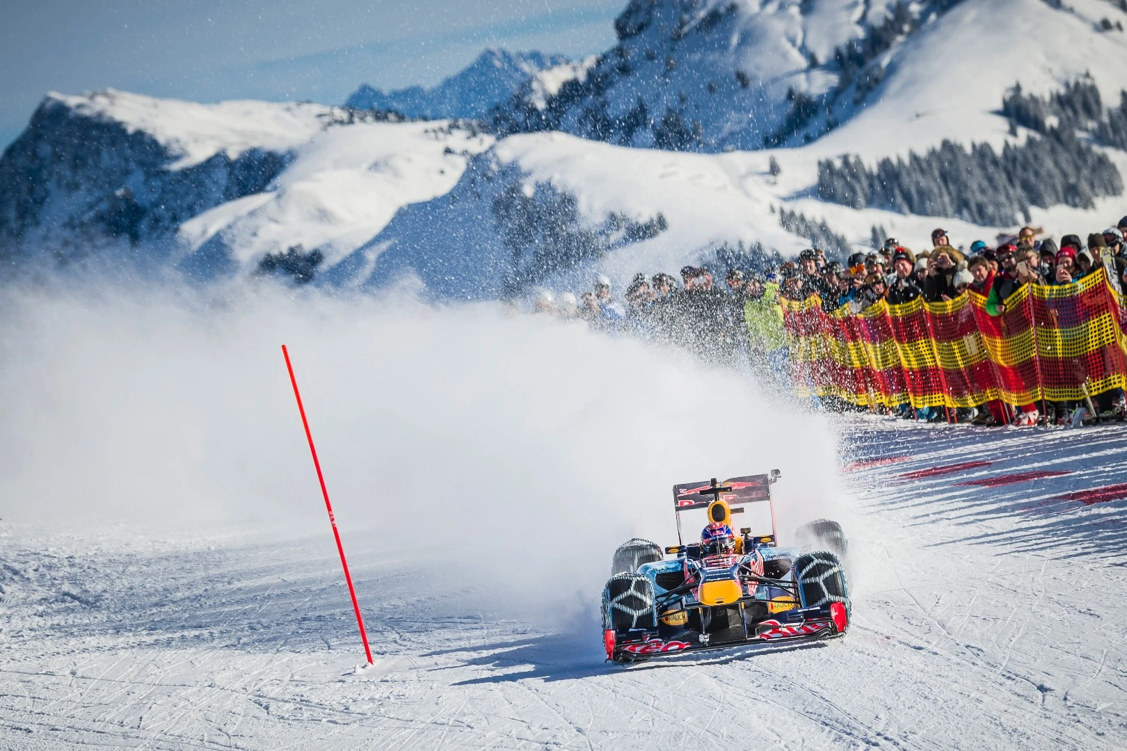 Red Bull RB7 on the snow