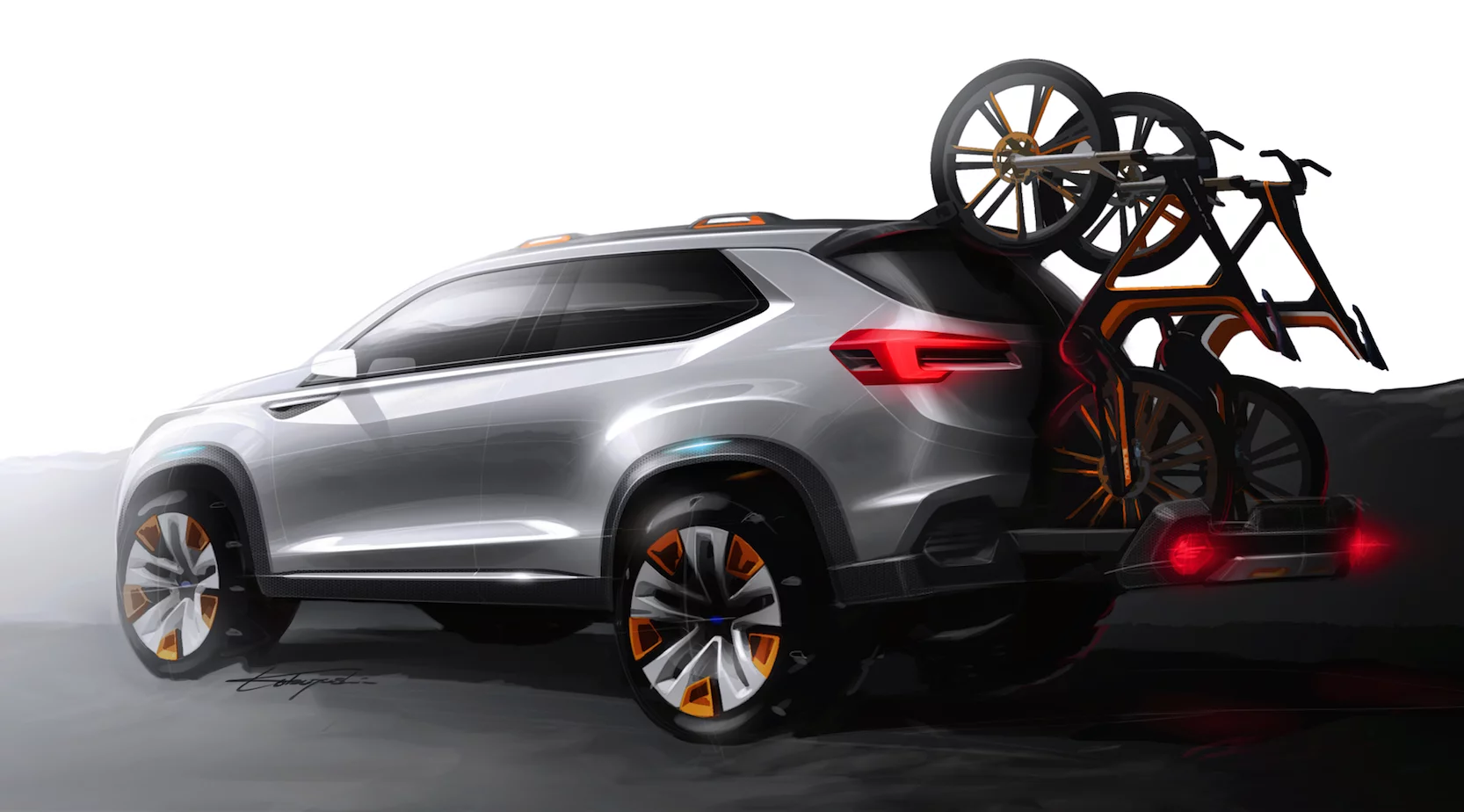 Subaru Viziv Future sketch