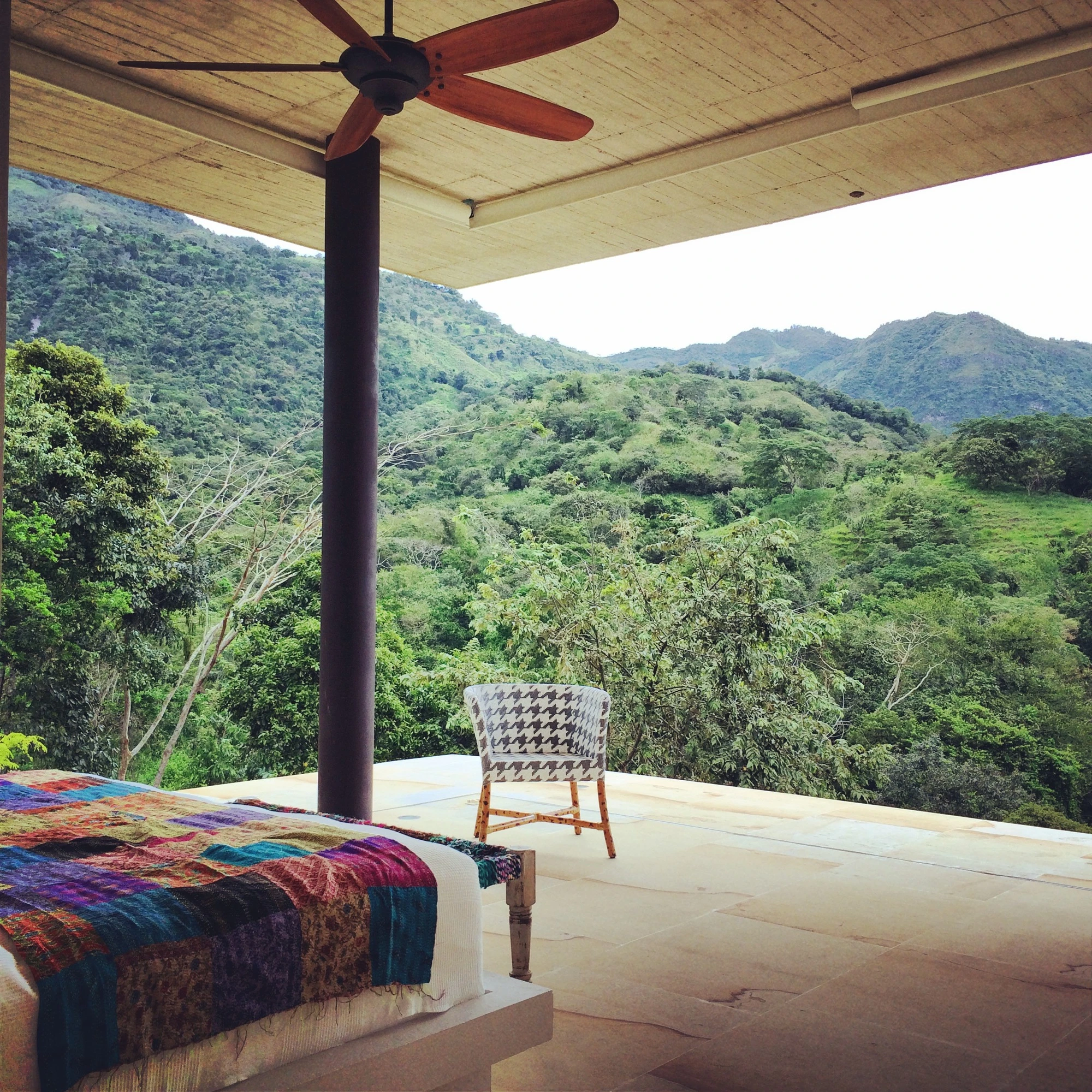 Casa 7A boasts views of the local hillside (Photo: David Uribe)