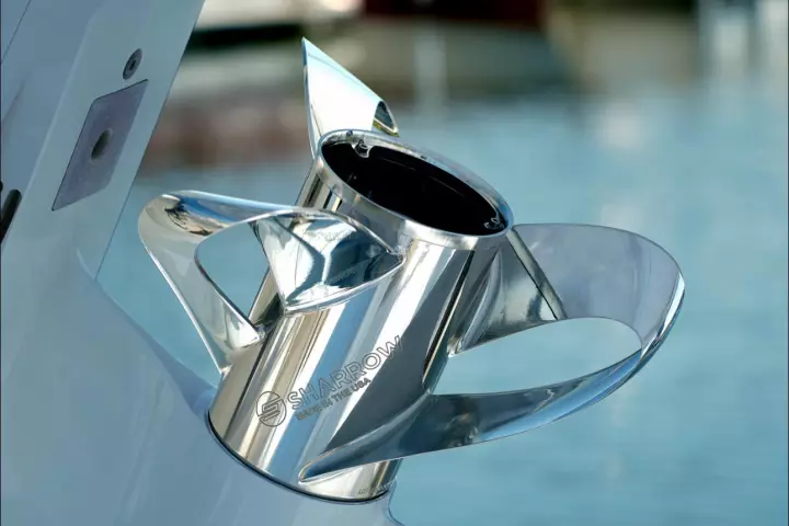 Sharrow bills its unique propeller as the "first major advancement in propeller technology since the 1830s"