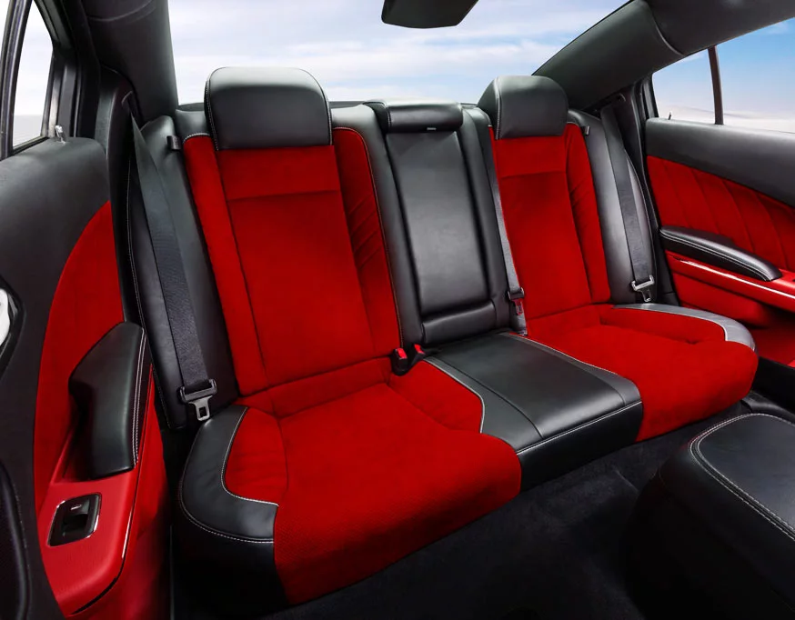 Backseat with legroom