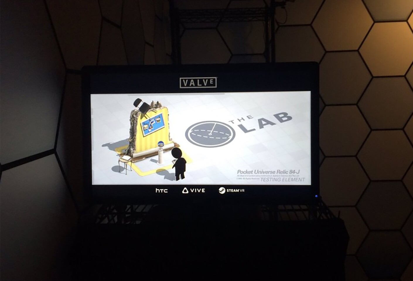 Valve's The Lab is a series of room-scale demos that will be a free download for the Vive starting on launch day