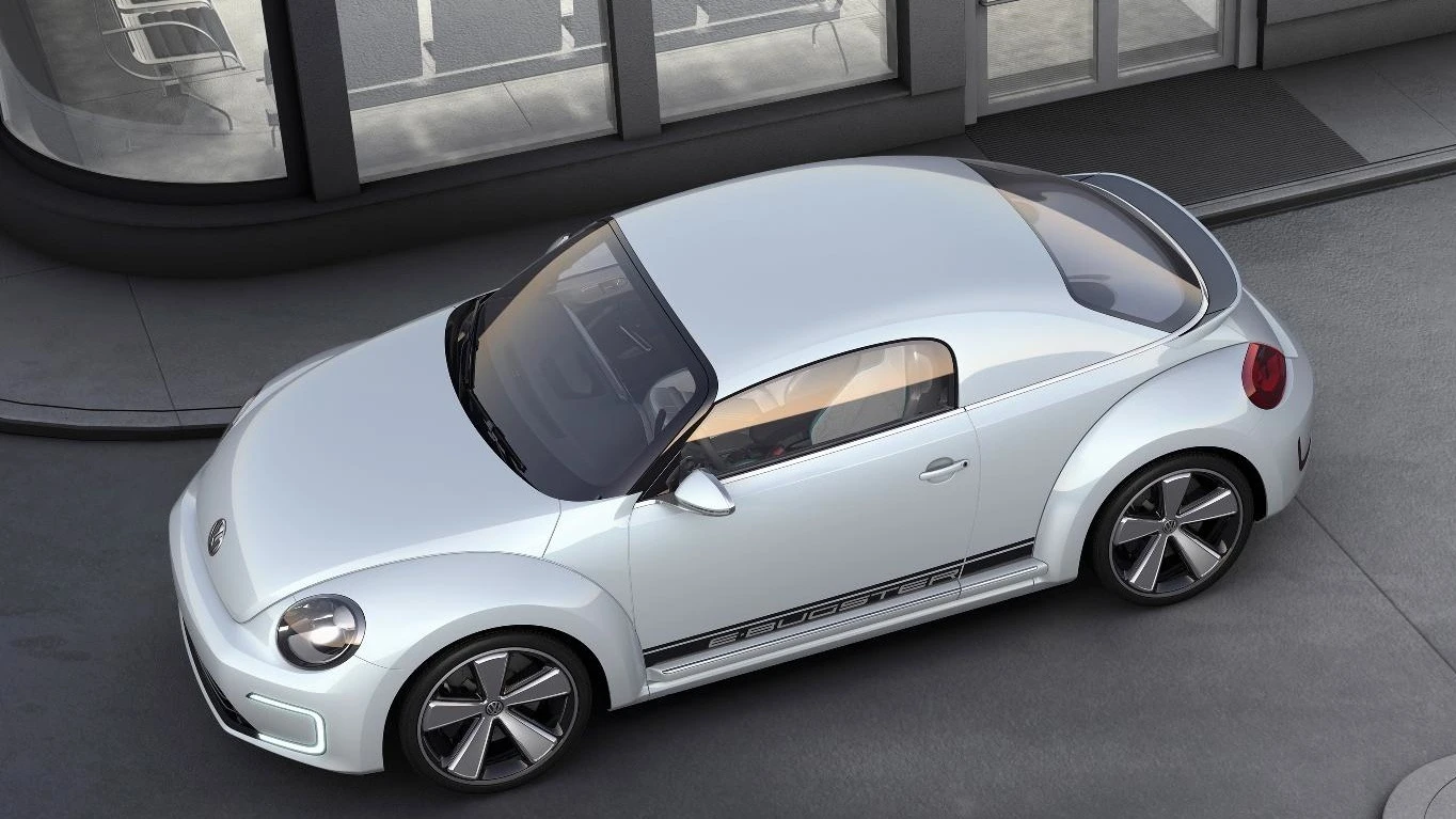 Volkswagen's E-Bugster concept from above