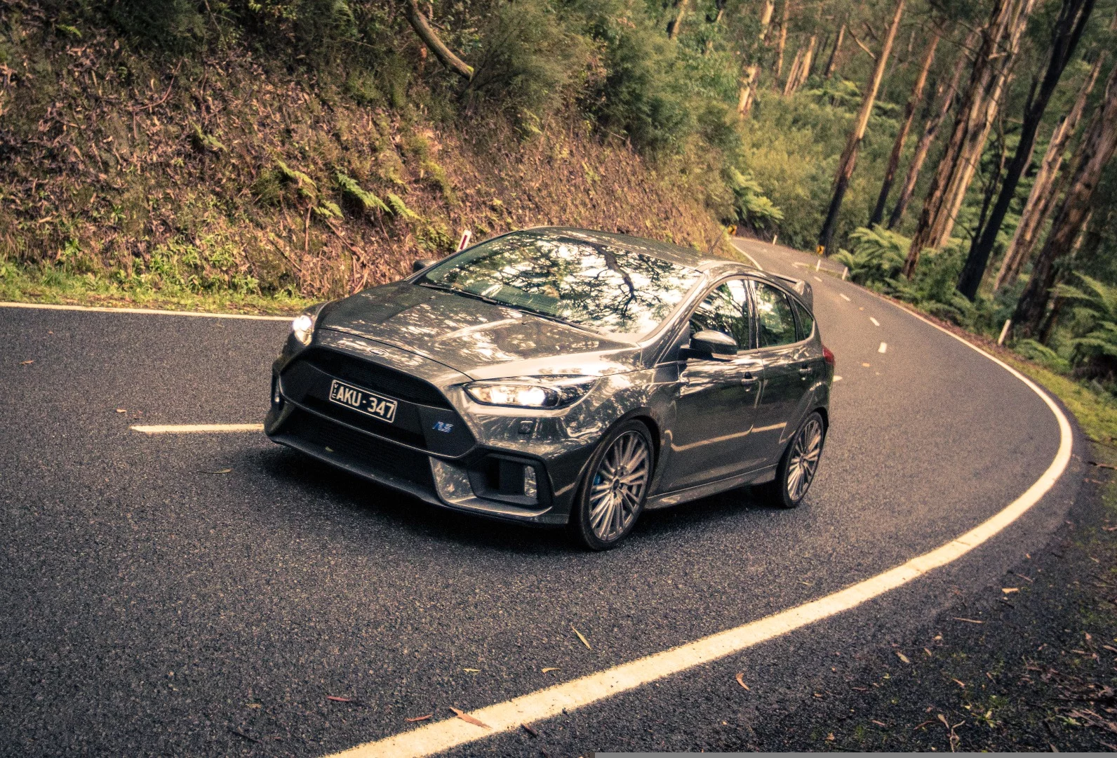 The Focus RS will even drift if you want it to