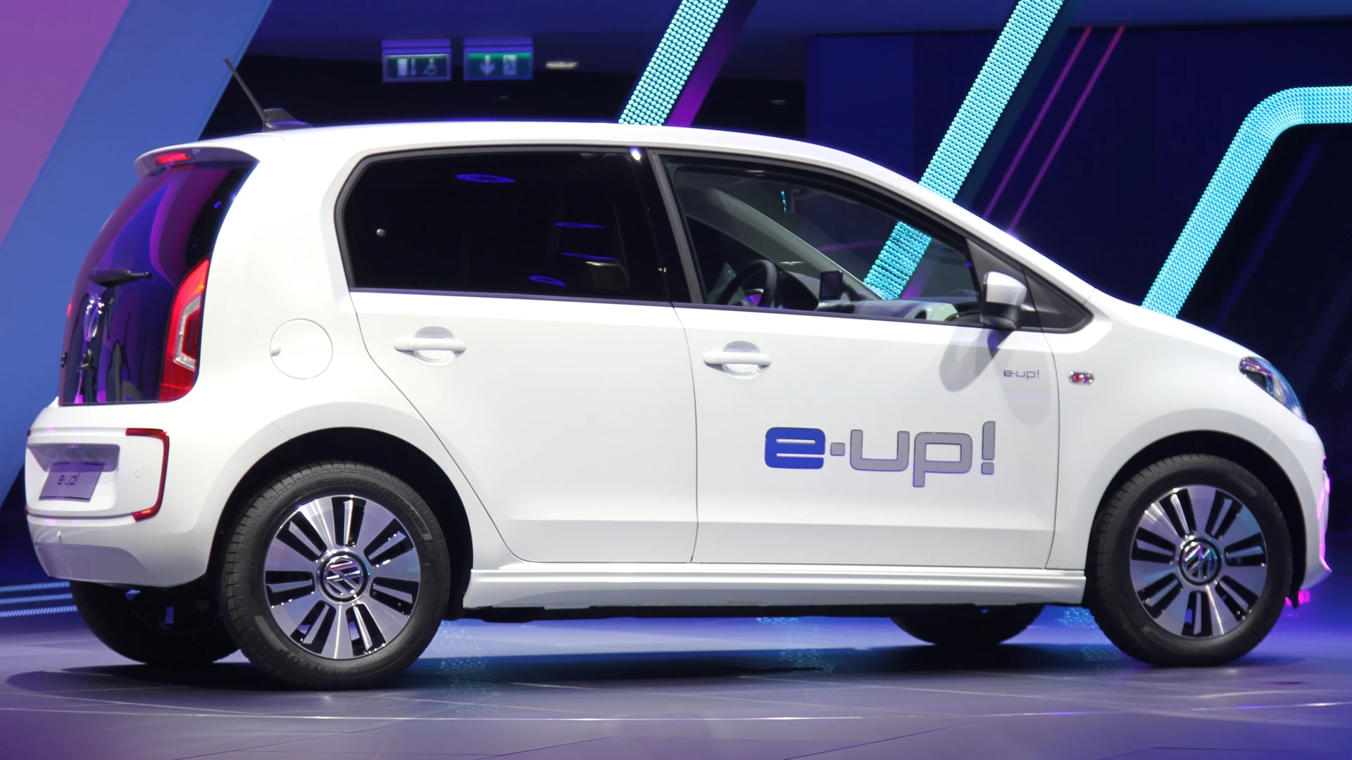 As perhaps befits a car two classes below the e-Golf, the performance of the e-up is more modest (Photo: Gizmag)