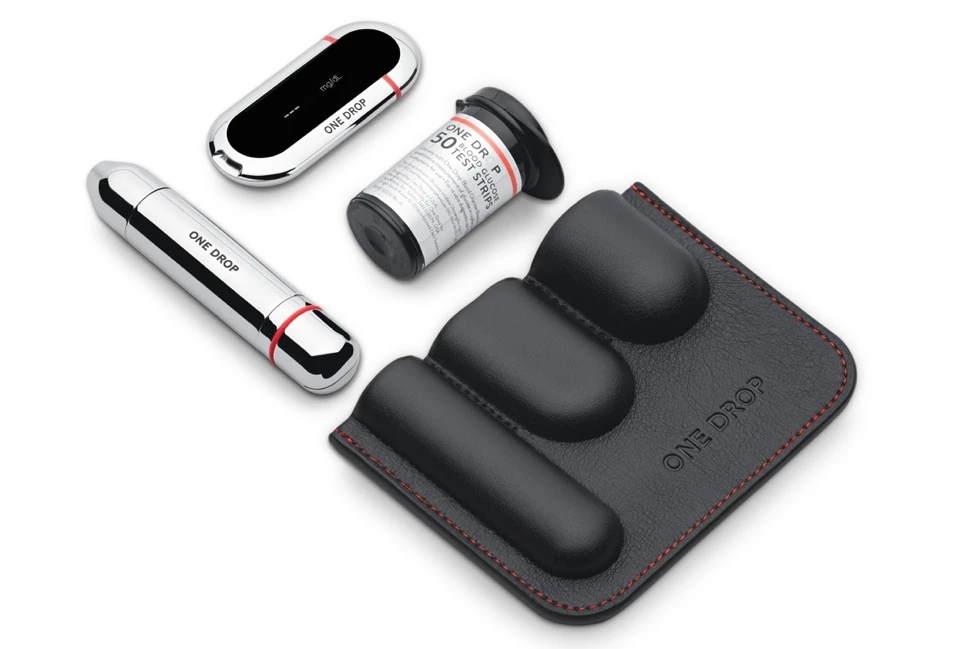 The One Drop hardware was designed to look sleek and elegant, to help people not feel self-conscious about pulling it out in public