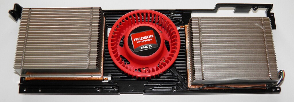 Two slots thick thanks to a pair of GPUs