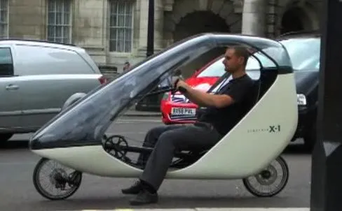 The pedal-electric Sinclair X-1