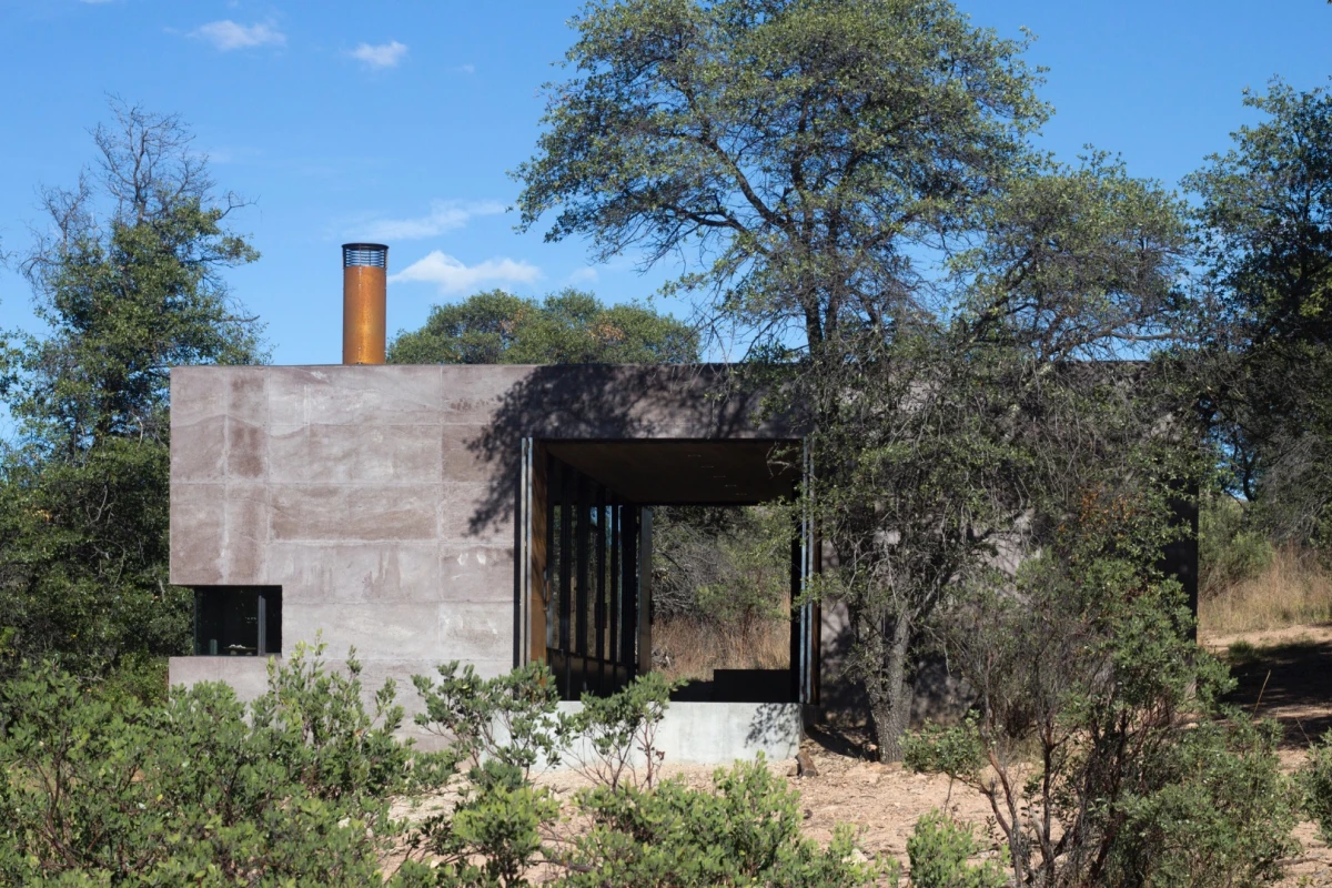 Casa Caldera is passively cooled and operates totally off-the-grid