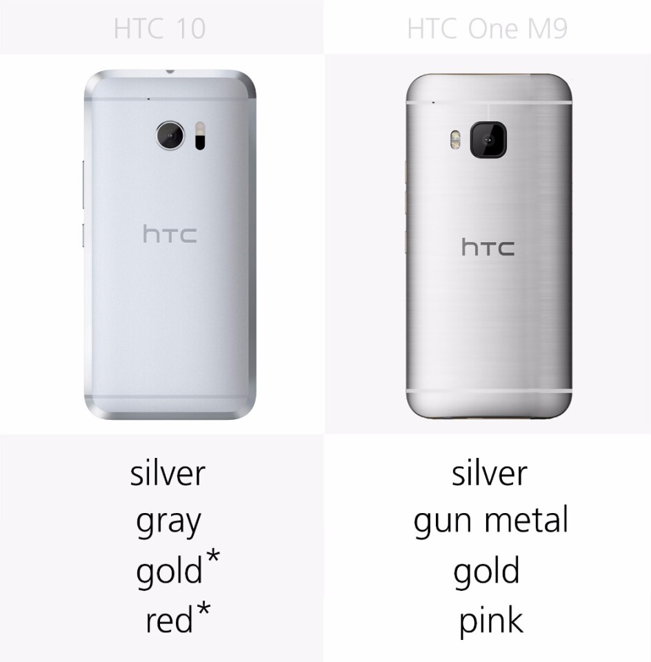 Color options
