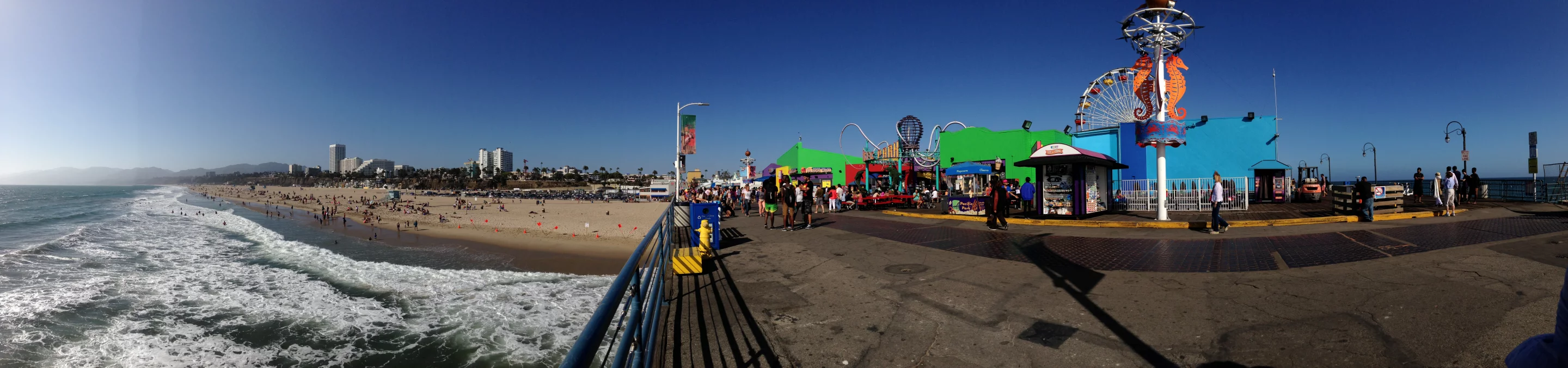 A panorama shot using the Spinpod