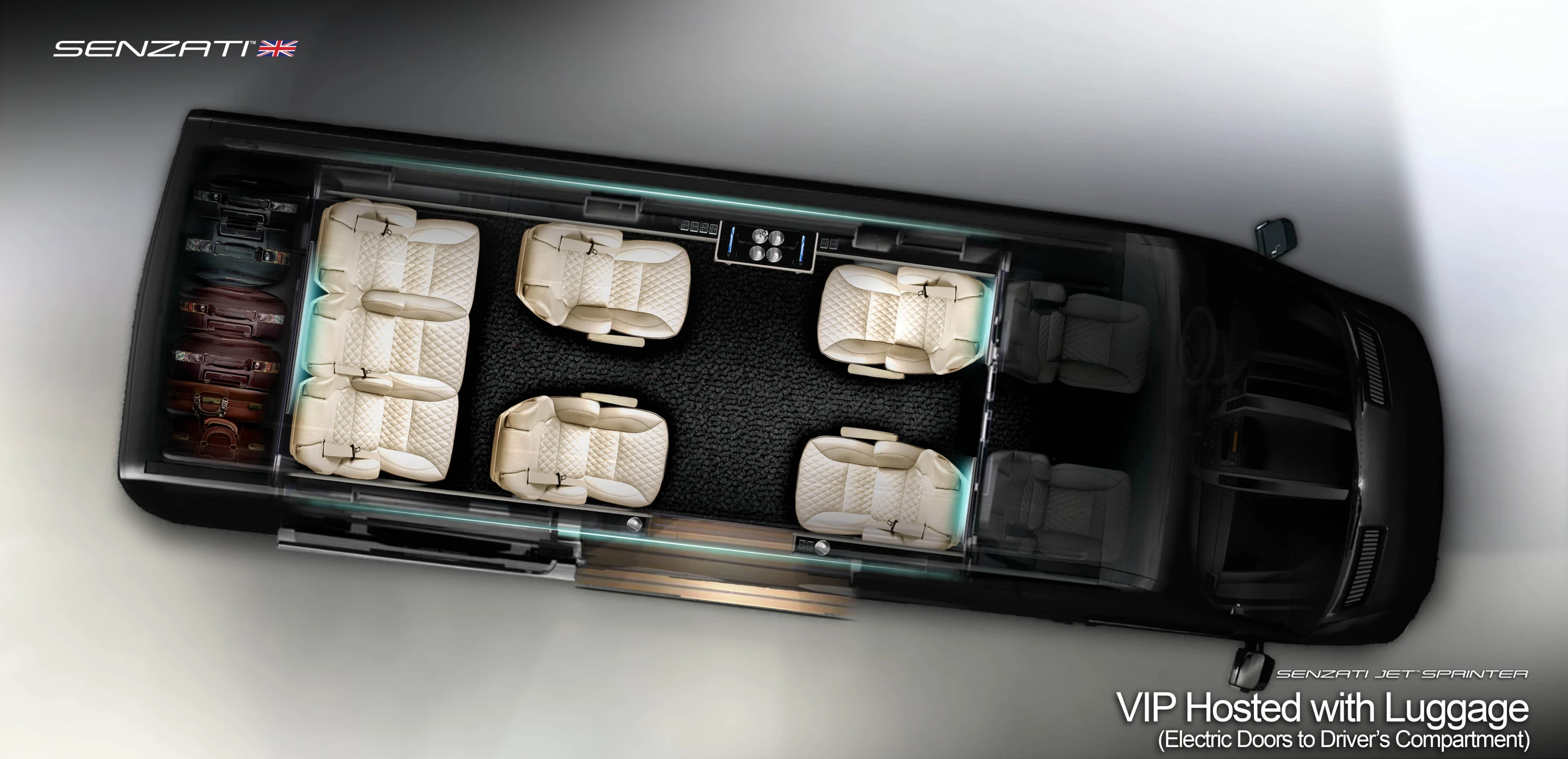 Senzati Jet Sprinter floor plan option