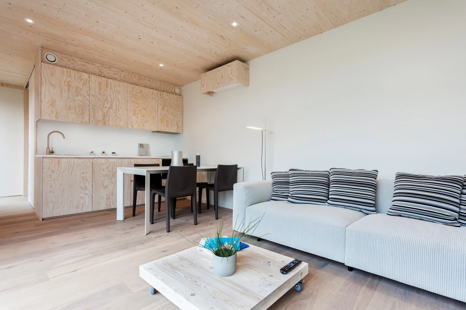 Skilpod homes can be zero energy or even better with the use of solar panels