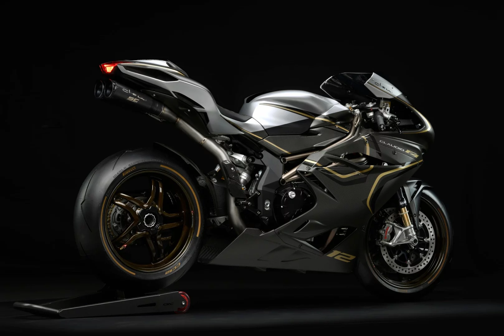 MV Agusta F4 Claudio: right rear three quarter