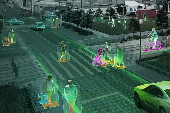 Nvidia's Metropolis is an intelligent video analytics platform that can process enormous amounts of security camera footage looking for patterns and usable data