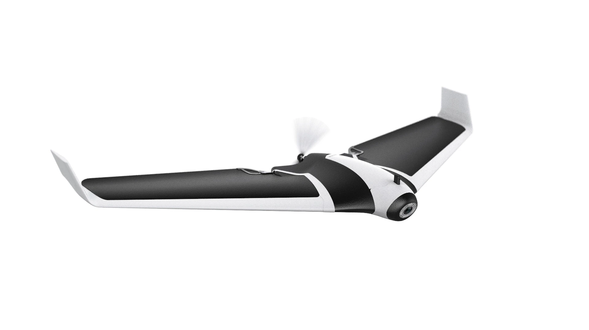 Fitted with an eight-inch propellor and an accelerometer, gyroscope, magnetometer, barometer, pitot and GPS, Parrot claims the Disco is simple to fly