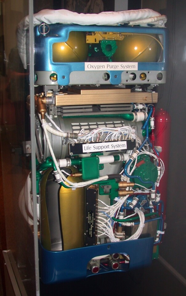 PLSS cutaway