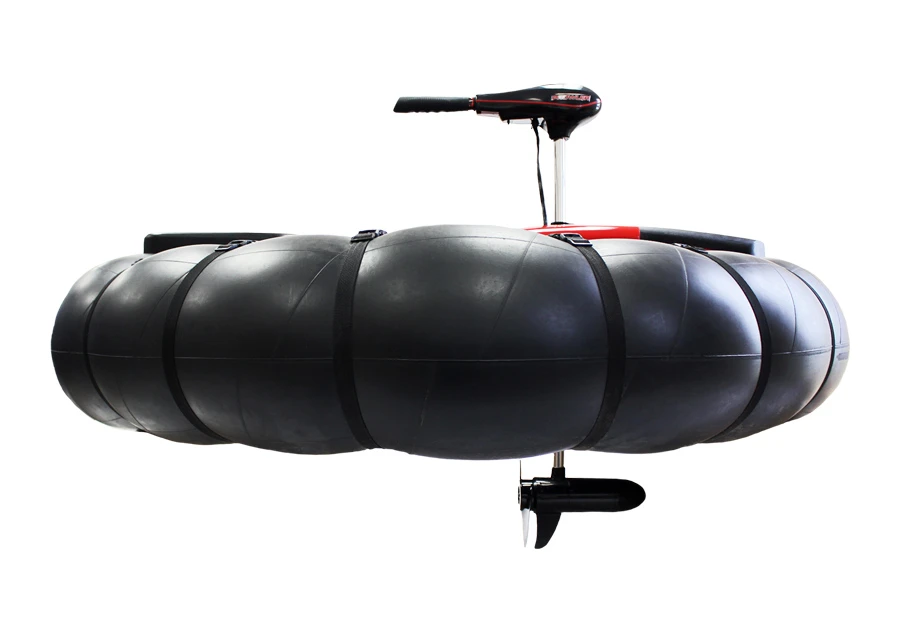 Unfortunately, the GoBoat doesn't come supplied with a motor