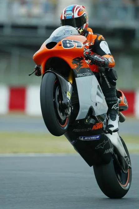 The Roberts proton KTM partnership didn't last but it did prove that KTM was capable of building motors at the highest level