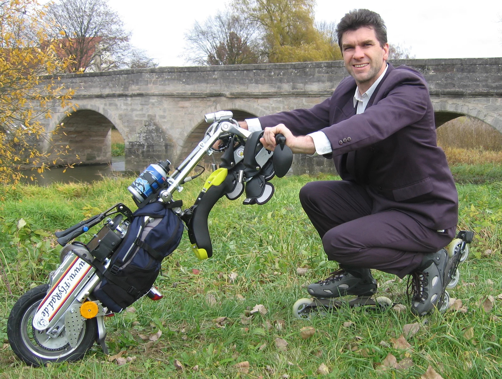 The FlyRad motorized electric unicycle