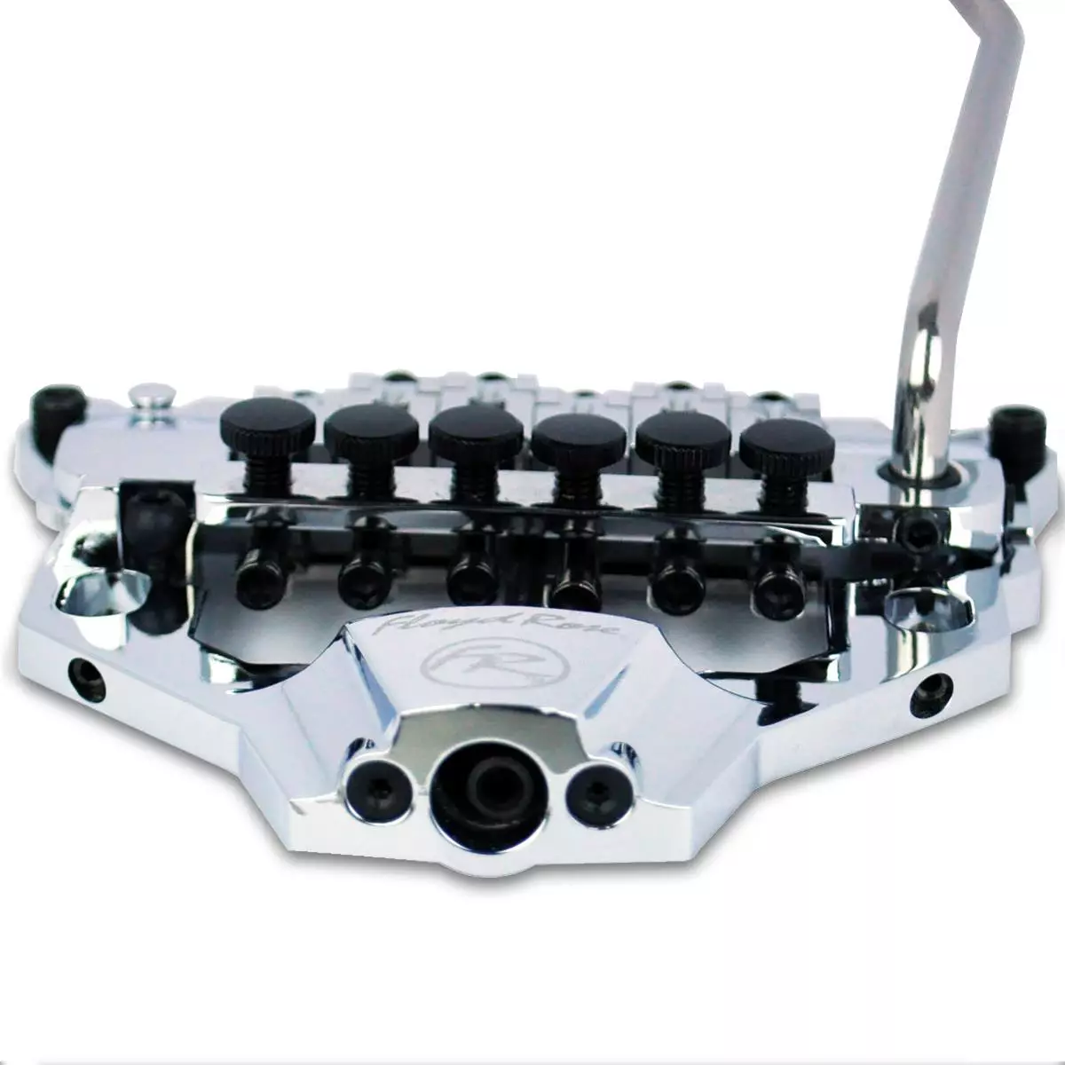 Spring tension is adjusted at he back of the top-mounted bridge unit