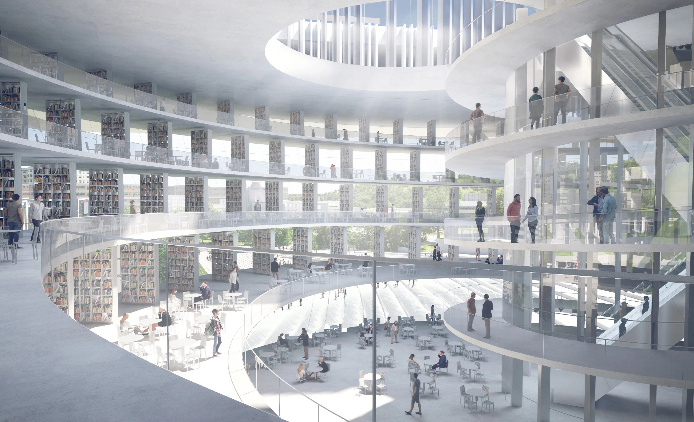 The Shenzhen Institute of Design and Innovation's interior will measure 300,000 sq m (roughly 3.2 million sq ft)