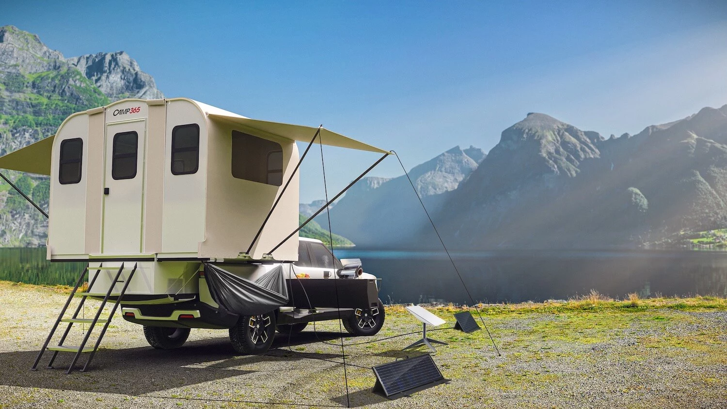 The Camp365 Model T will include hammock hangers