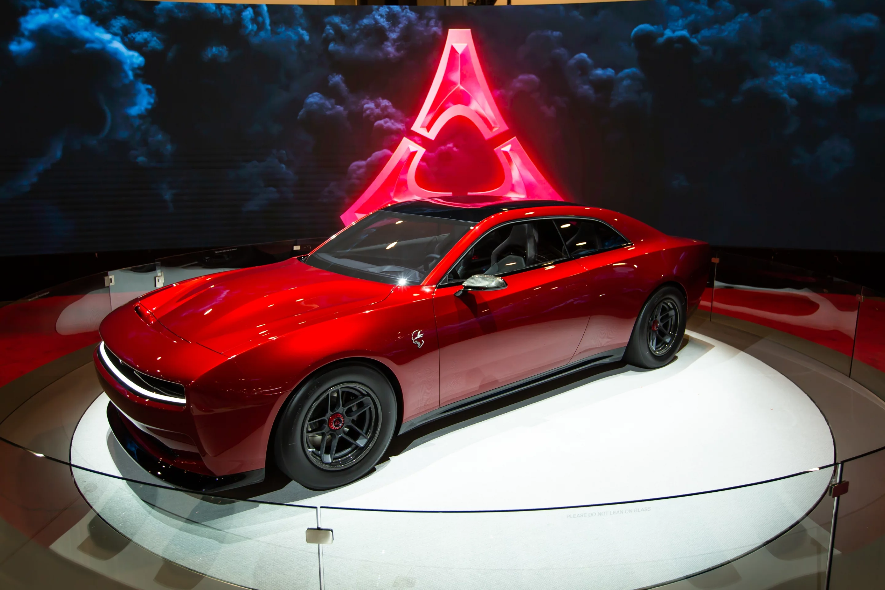 The "Stryker Red" Dodge Charger Daytona SRT Concept debuts at SEMA 2022