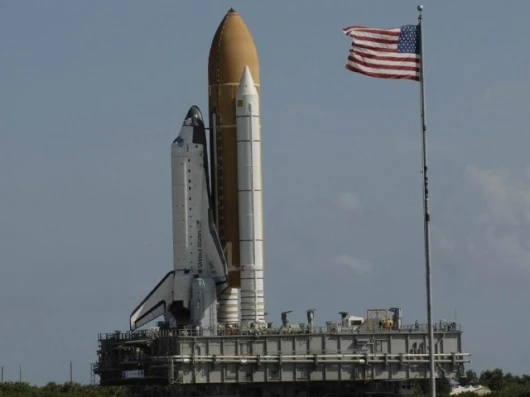 Space Shuttle Atlantis at NASA's Kennedy Space Center.Image Credit: NASA/Kim Shiflett