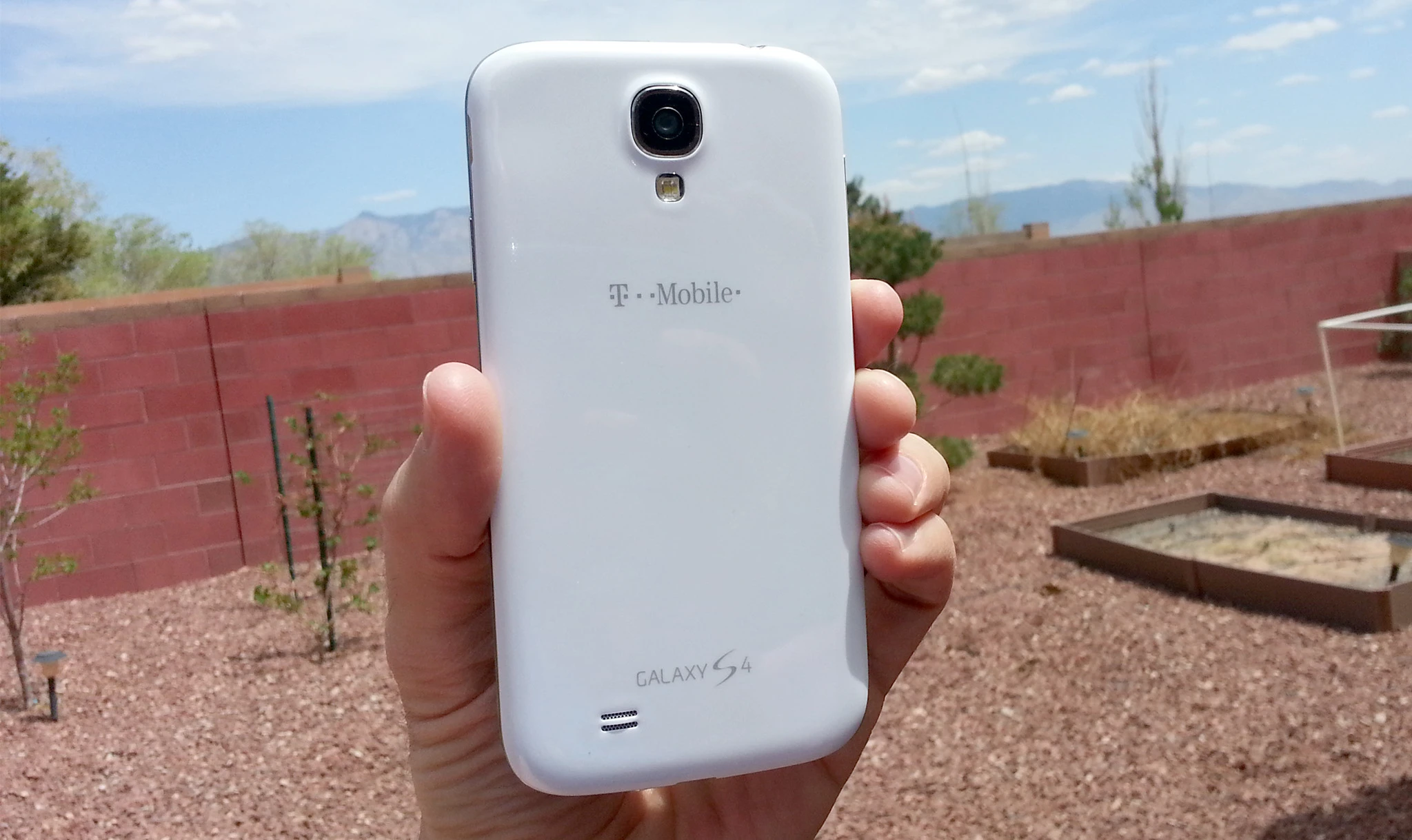 The GS4's design isn't a radical departure from the Galaxy S III