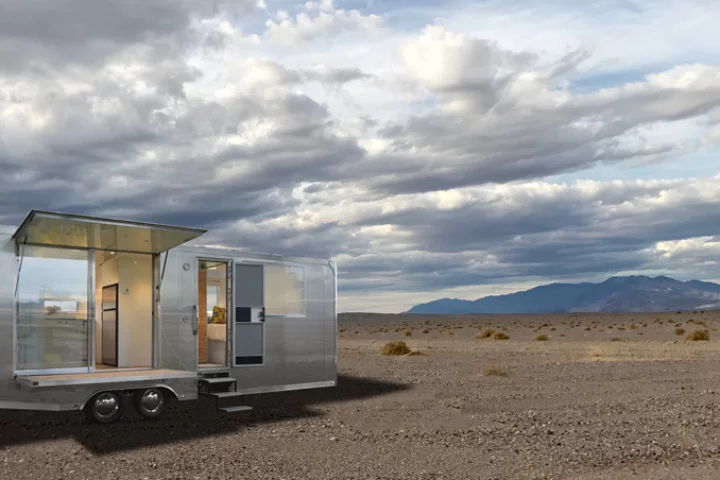 The Living Vehicle has the capacity to sleep six